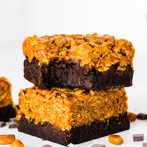 Caramel Crunch Brownie Boxes