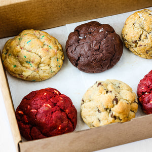 Assorted Cookies in a box by post, delivered to your door.